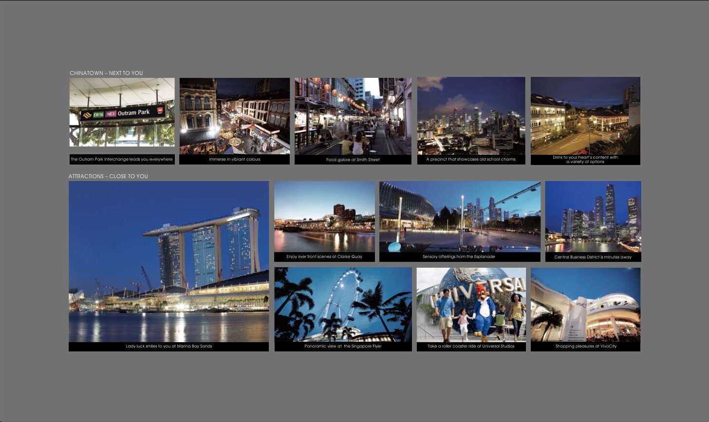 Chinatown and nearby attractions (photographs)