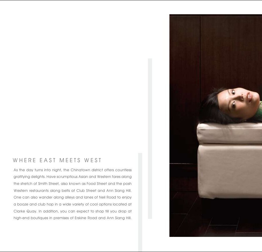 Where east meets west (brochure mood image)